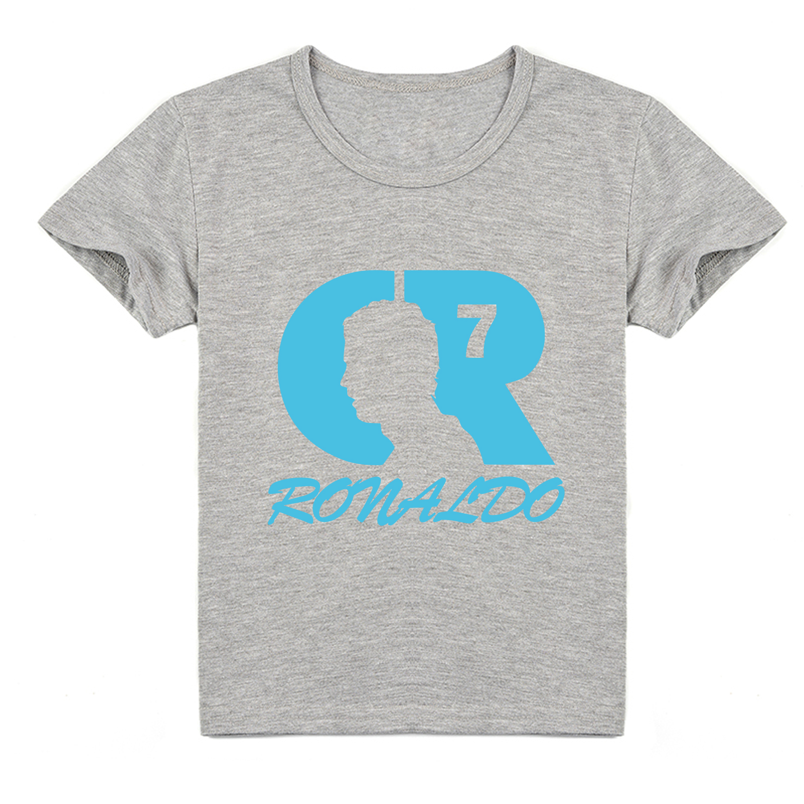 Mayoulove Cristiano Ronaldo Kids T-Shirt - Cool Short Sleeve Tee for Boys  Girls, Soccer Star Fan Apparel-Mayoulove