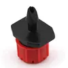 500Pcs 1/4 Inch Adjustable Drip Irrigation Emitters for Balcony Yard Greenhouse