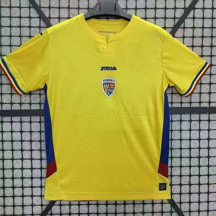 2025 Romania Home Football Jersey