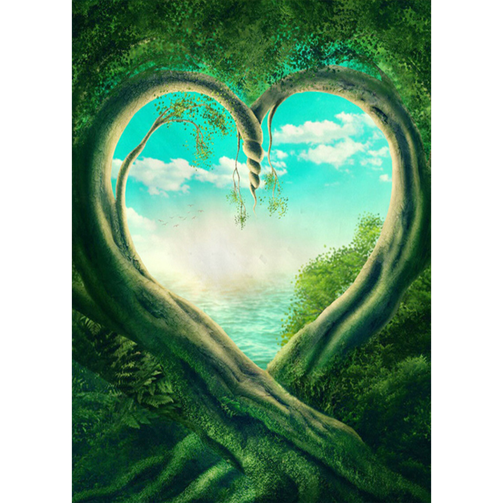 

Tree Love - Round Drill Diamond Painting - 30*40CM, 501 Original