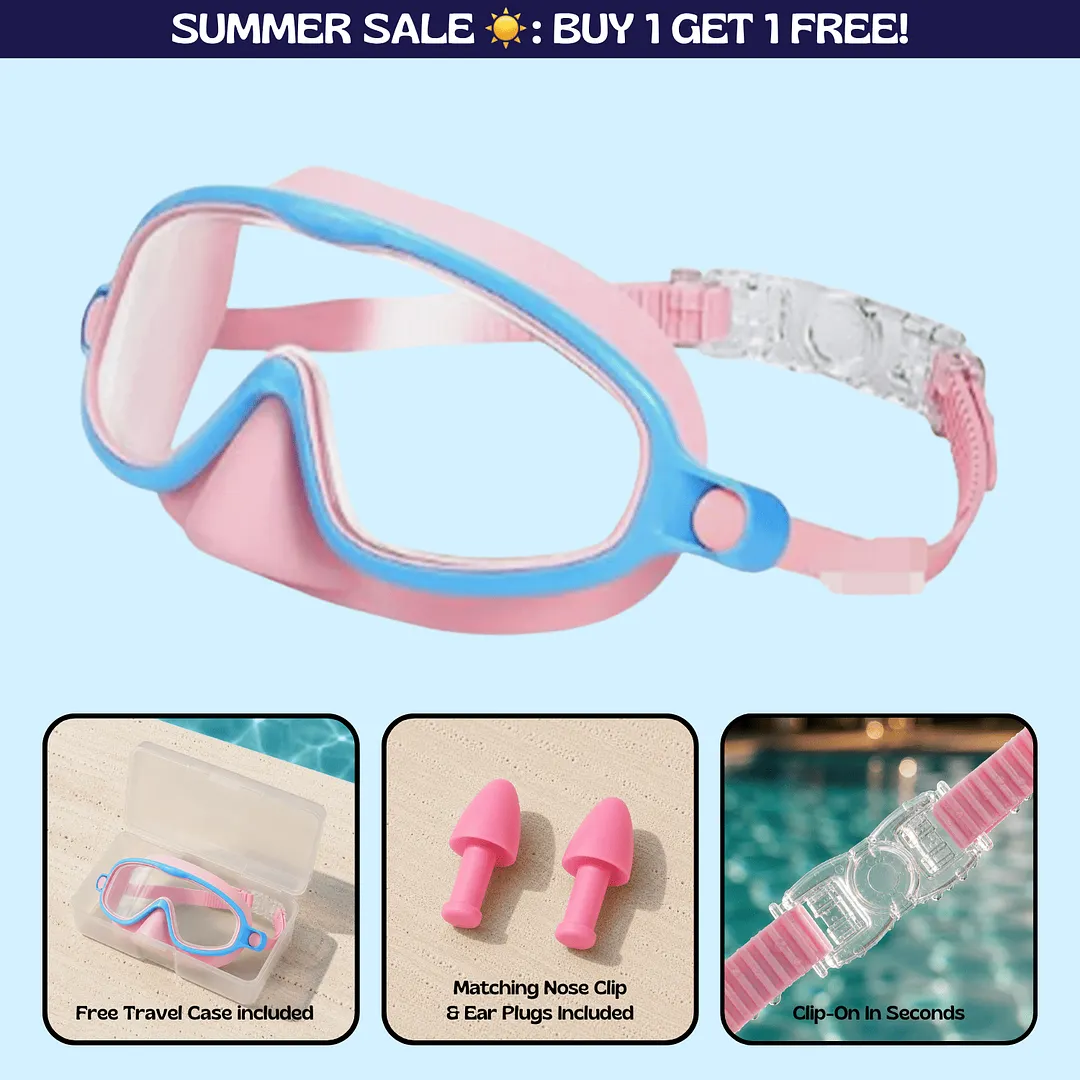 TibaToes&trade; Clip-On Swim Goggles