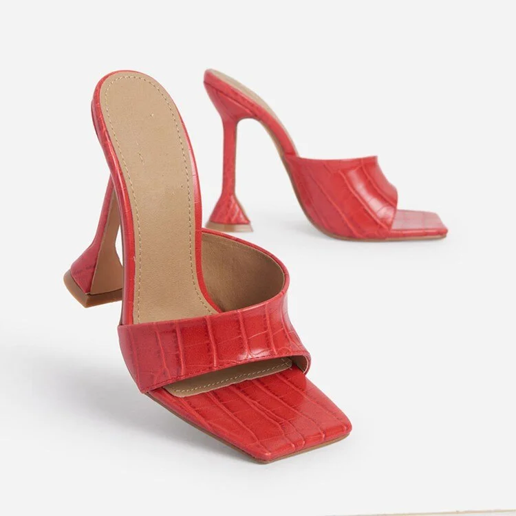2021 New Fashion 9cm Women Sandals Pumps Summer Fashion Open Toe High Heels Party Shoes Female Sandalias  Mujer