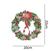 DIY Christmas Wreath Art Acylic Crystal Rhinestone Hanging Craft Kits
