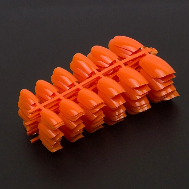 120pcs/pack Short Full Cover False Nails Square Acrylic Nail Tips 10 Sizes Press on Nails For DIY Salon Fake Nail Art Designs-Nail Inspo