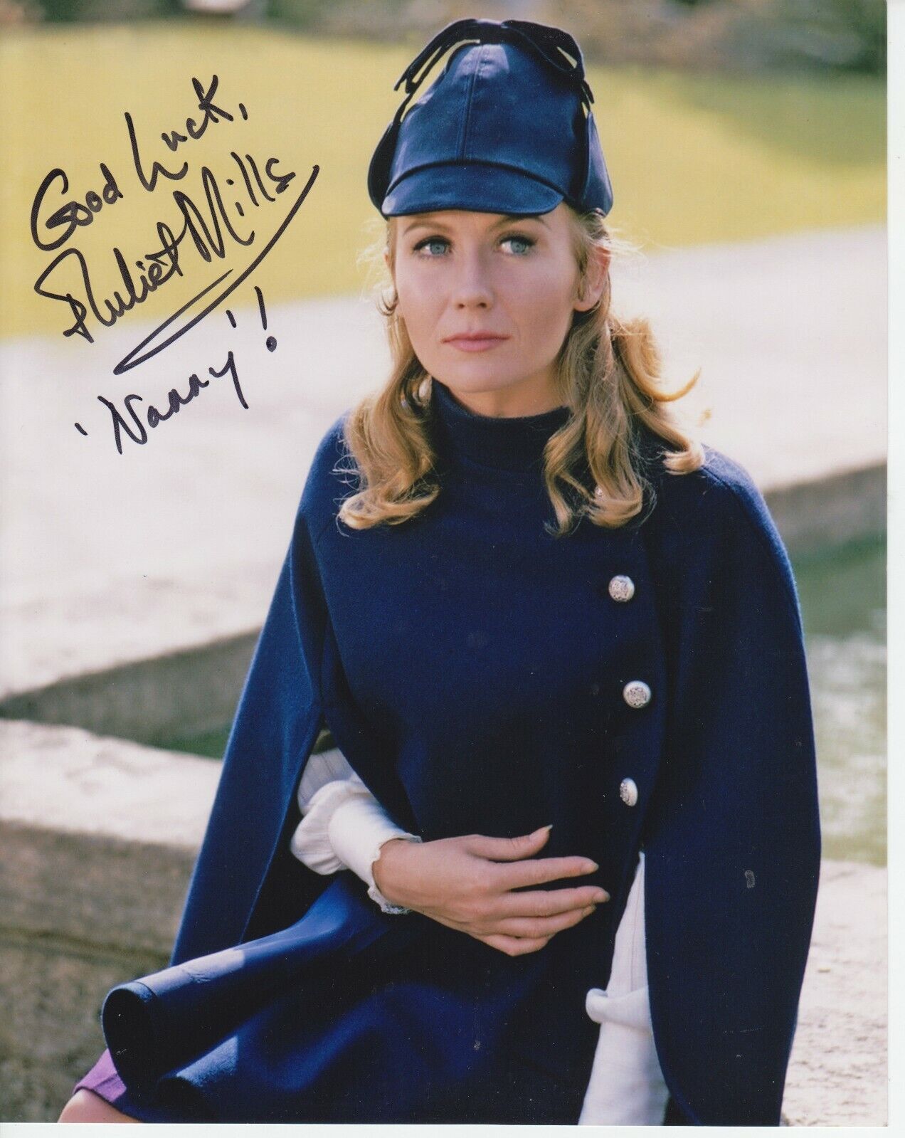 Juliet Mills (Nanny And The Professor) 8x10 Signed Photo Poster painting w/ COA Actress #1