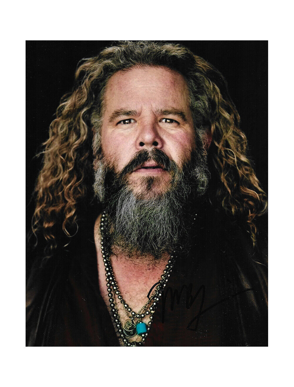 8x10 Sons Of Anarchy Print Signed by Mark Boone Jr. 100% Authentic With COA