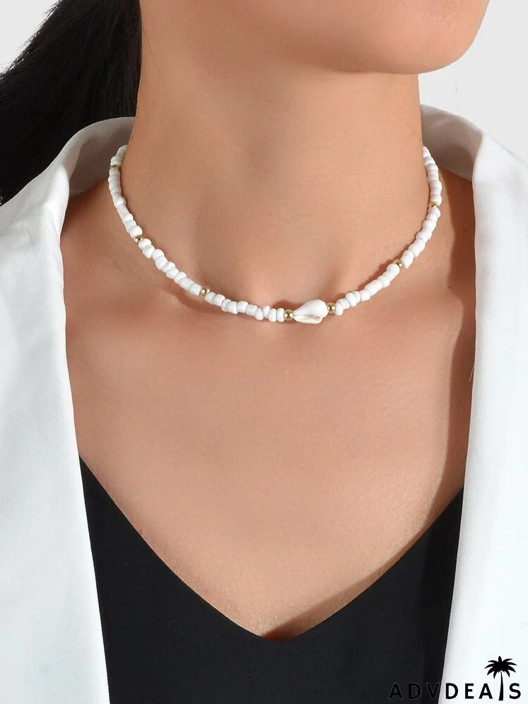 Simple Beaded Necklace