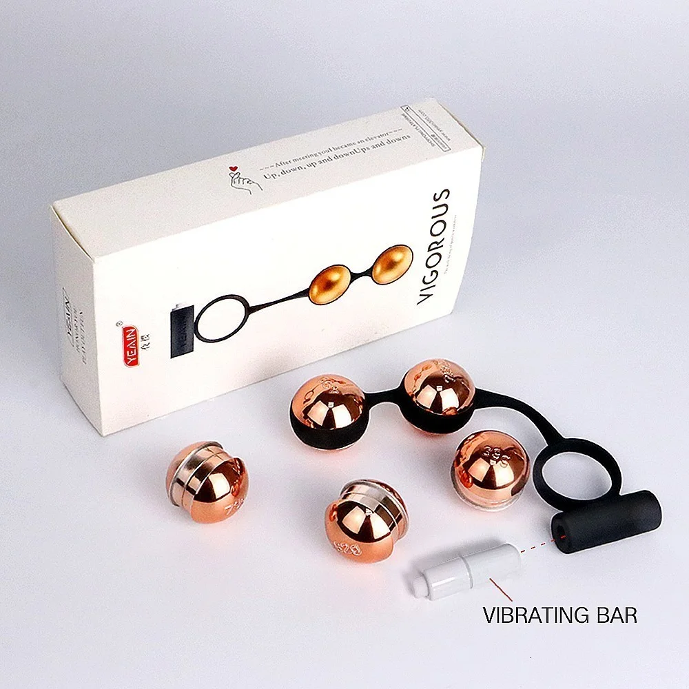 Male Vibrating Cock Ring Exercise Dumbbell Penis Trainer Sex Toy For Men Rosetoy Official