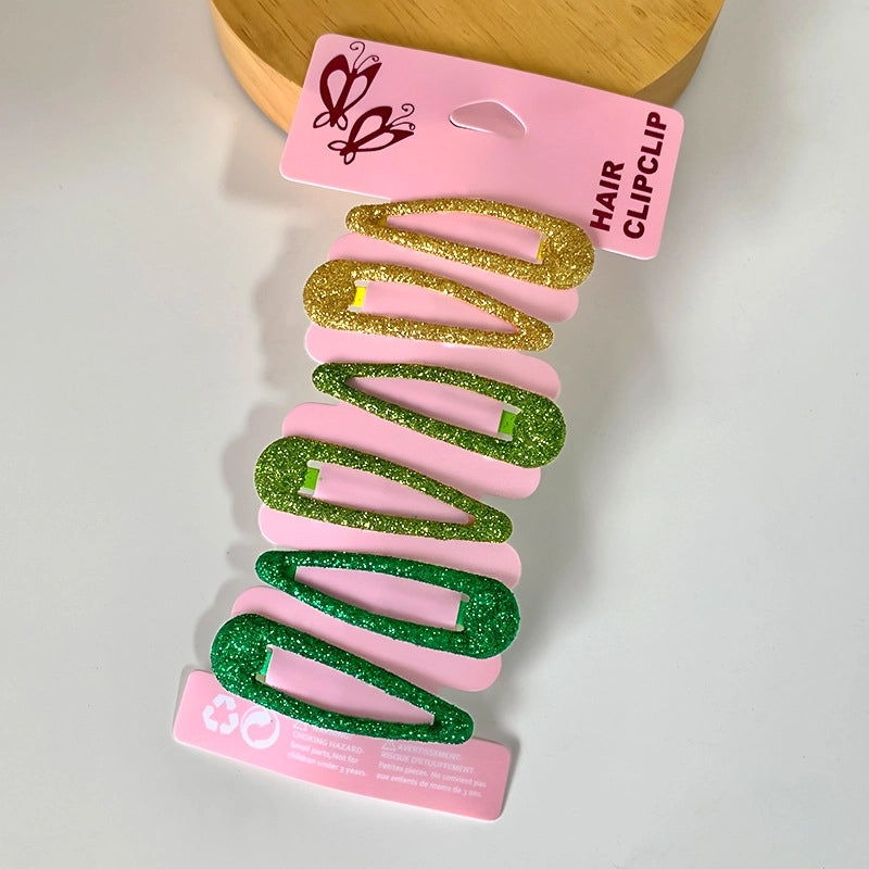 Minimalist Classic Style Kid’S Solid Color Arylic Sequins Hair Clip