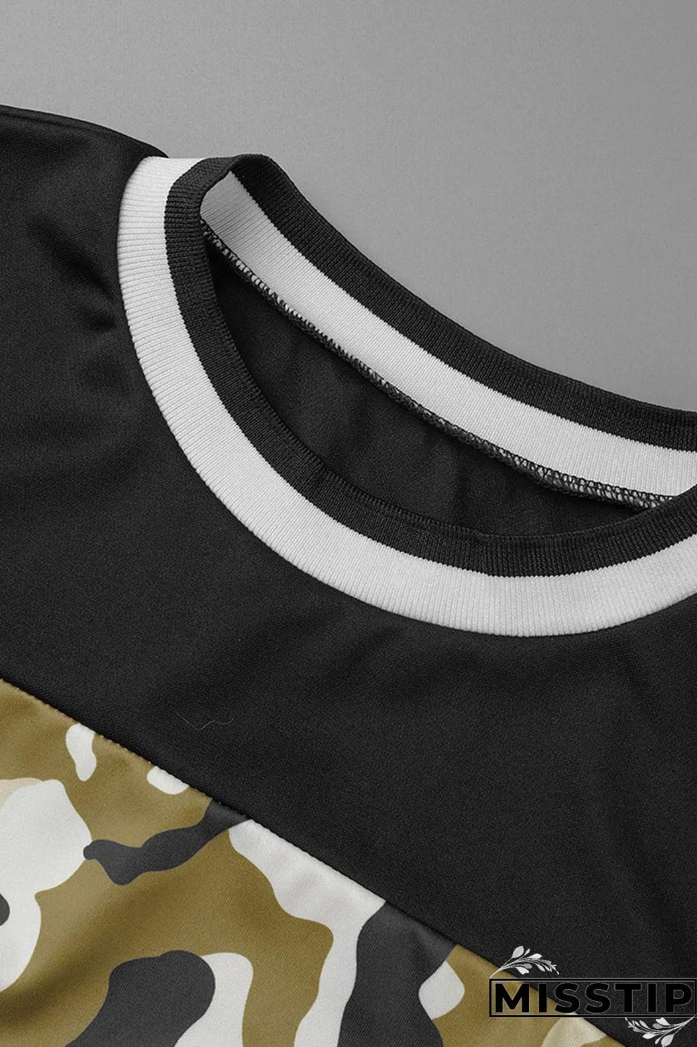 Blue Casual Print Patchwork O Neck Long Sleeve Two Pieces