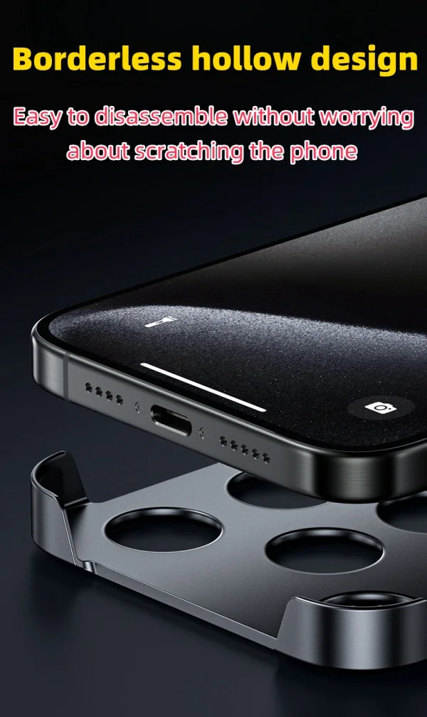 Apple Metal Aromatherapy Shockproof Hollow Phone Case