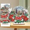 DIY Christmas Jesus Diamond Painting Wooden Desktop Ornament