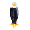 Bald Eagle Wall Lamp, Animal Bird Wall Lamp, Magnetic LED Wall Mounted Eagle Lamp with Remote Control, USB Charging, Battery Powered and Removable Rechargeable Eagle Lamp for Indoor Use