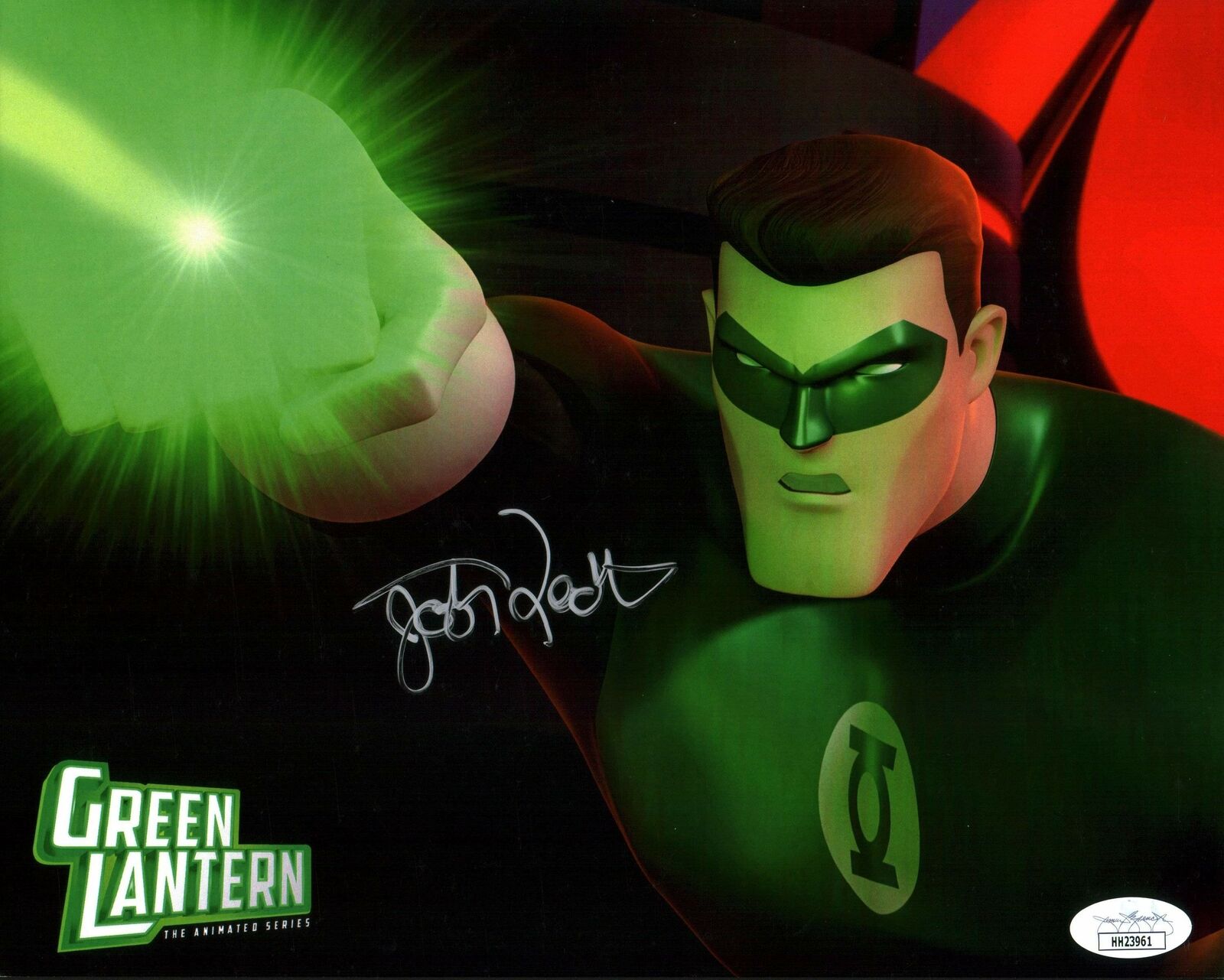 Josh Keaton Green Lantern 8x10 Photo Poster painting Signed Autographed JSA Certified COA