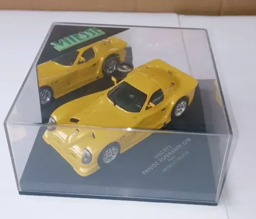 Dronehint SPEED-VMC071 DIECAST 1/43 PANOZ ESPERANTE YELLOW CUT Parts