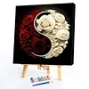 【Clearance Sale】Rose-Paint by Numbers Acrylic Painting 40*40CM