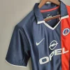 Retro 2001-02 PSG Soccer Jersey Home