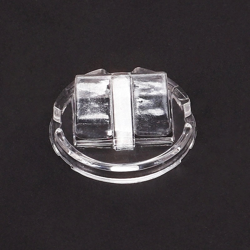 Minimalist Transparent Plastic Patchwork Jewelry Rack