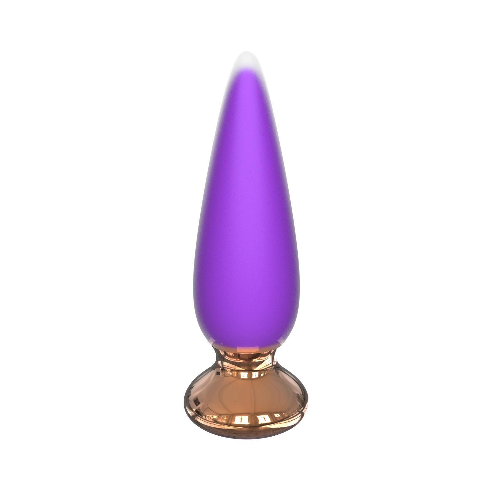 Remote & APP Control Vibrating Silicone Butt Plug 