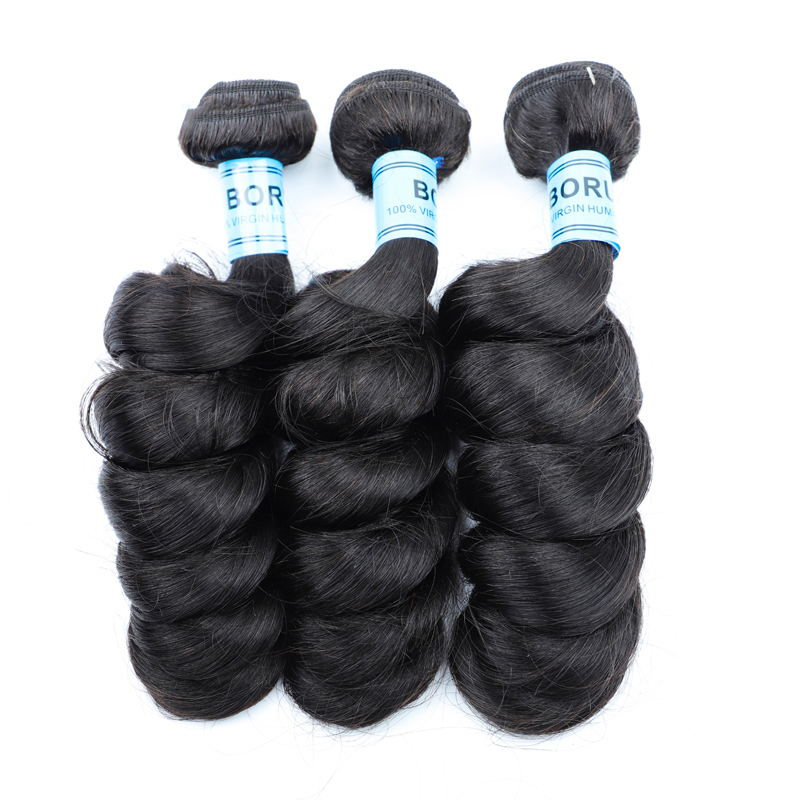 3PCS Loose Wave Top Virgin Hair Bundles | 12–30 Inch |  Boruihair |  100% Human Hair