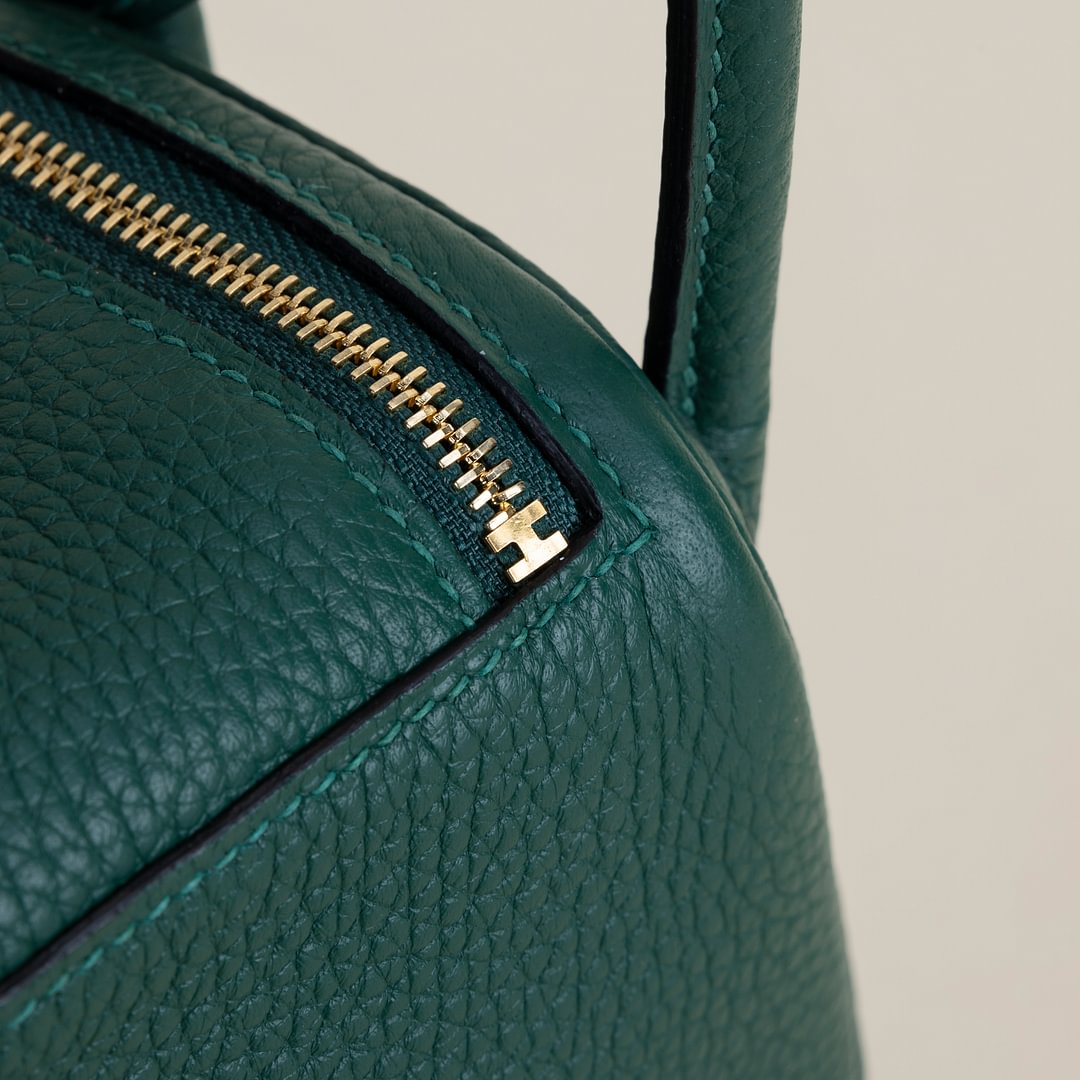 Mini Lindy  Clemence leather  Z6 Malachite GHW