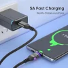 240W dual-head Type-c super fast charging magnetic cable suitable for Apple Android laptop charging cable