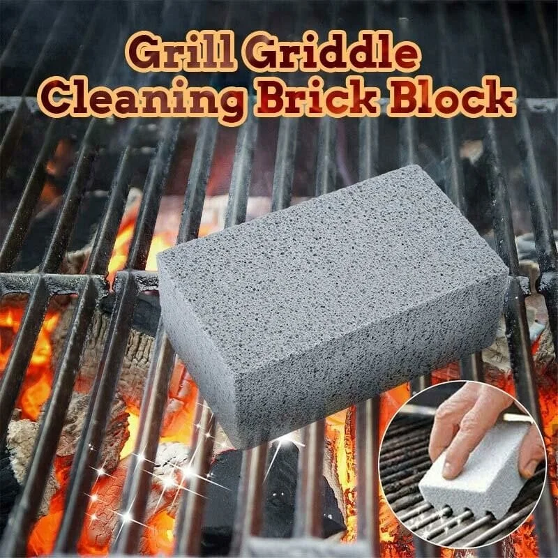 🔥Summer Limited Time-50% OFF🔥Grill Griddle Cleaning Brick Block (4 PCS)