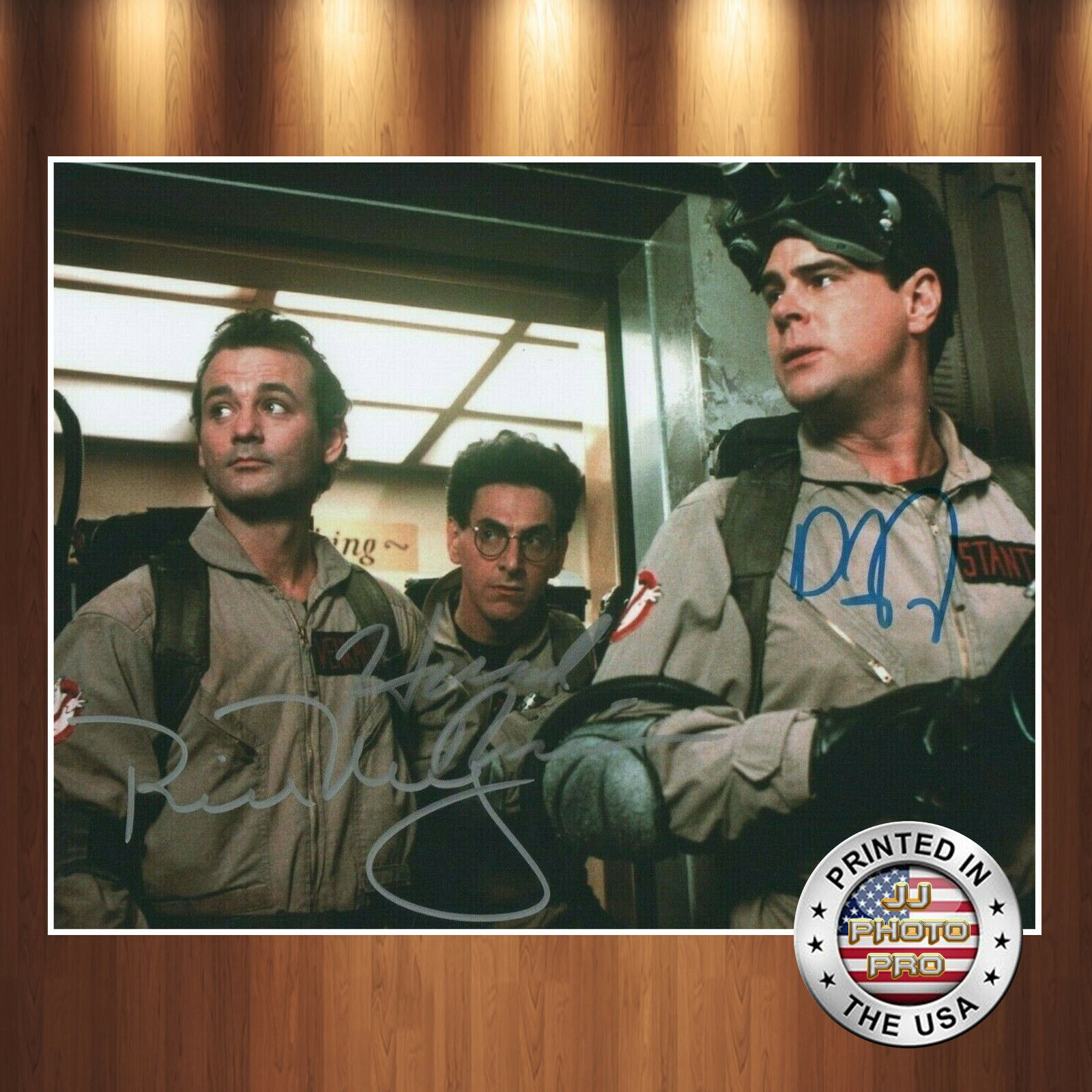 Bill Murray Dan Aykroyd Autographed Signed 8x10 Photo Poster painting (Ghostbusters) REPRINT