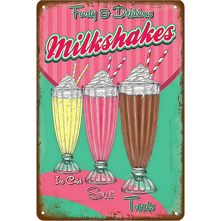 Ice Cream - Vintage Tin Signs/Wooden Signs - 8*12Inch/12*16Inch
