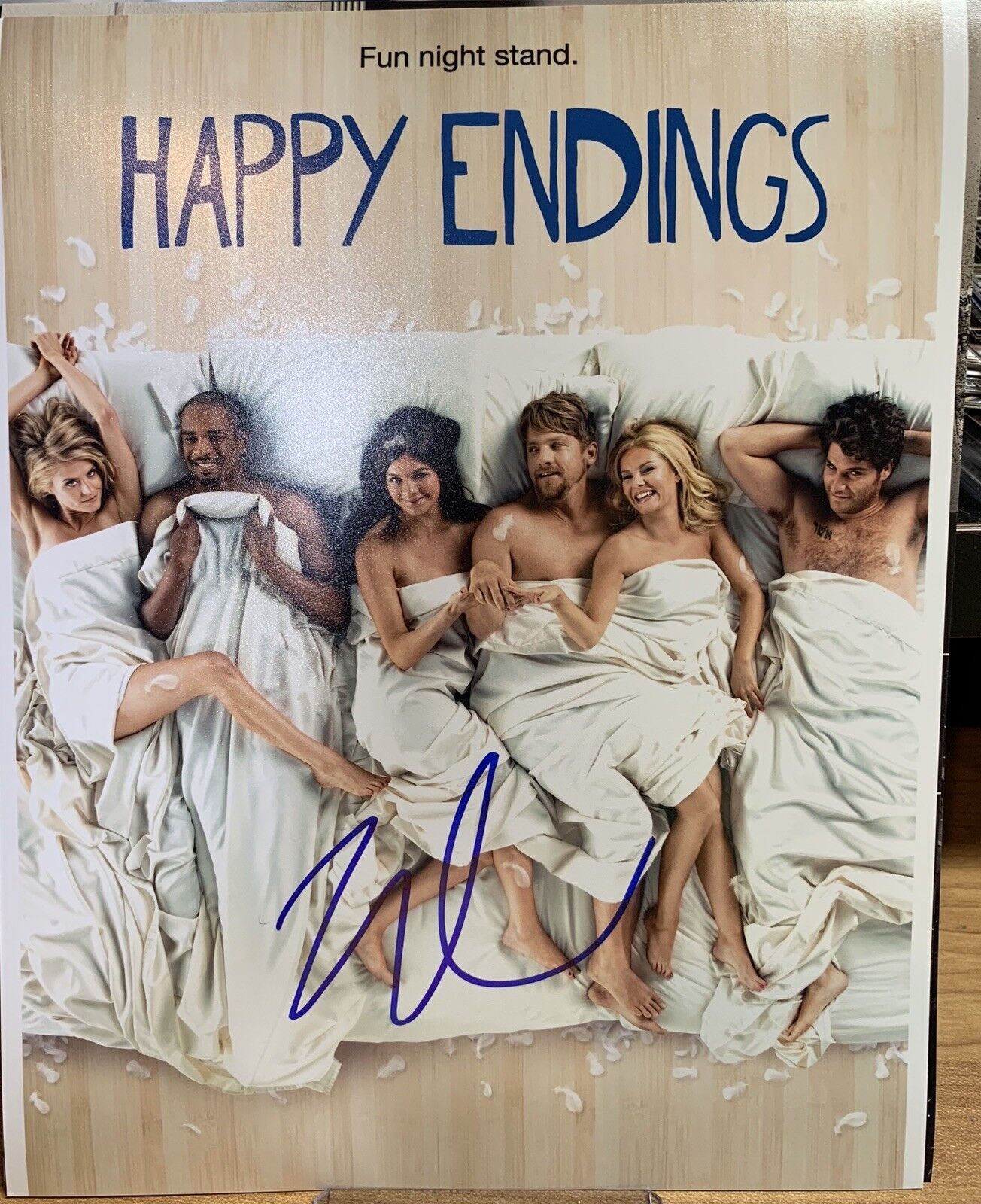 Eliza Coupe Signed 8x10 Photo Poster painting COA Autograph Scrubs Happy Endings D3