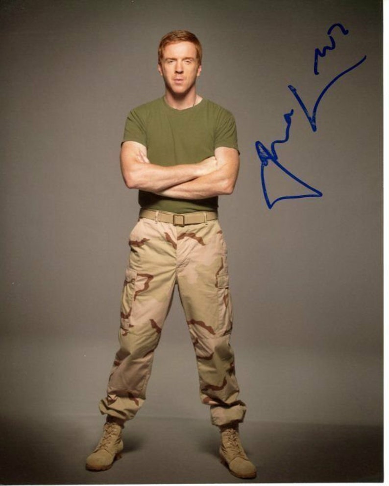 Damian lewis signed autographed homeland nicholas brody Photo Poster painting