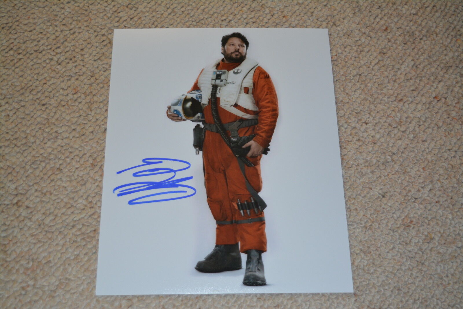 GREG GRUNBERG signed autograph In Person 8x10 20x25 cm STAR WARS FORCE AWAKENS