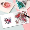 6Pcs Valentines Day Diamond Painting Greeting Card