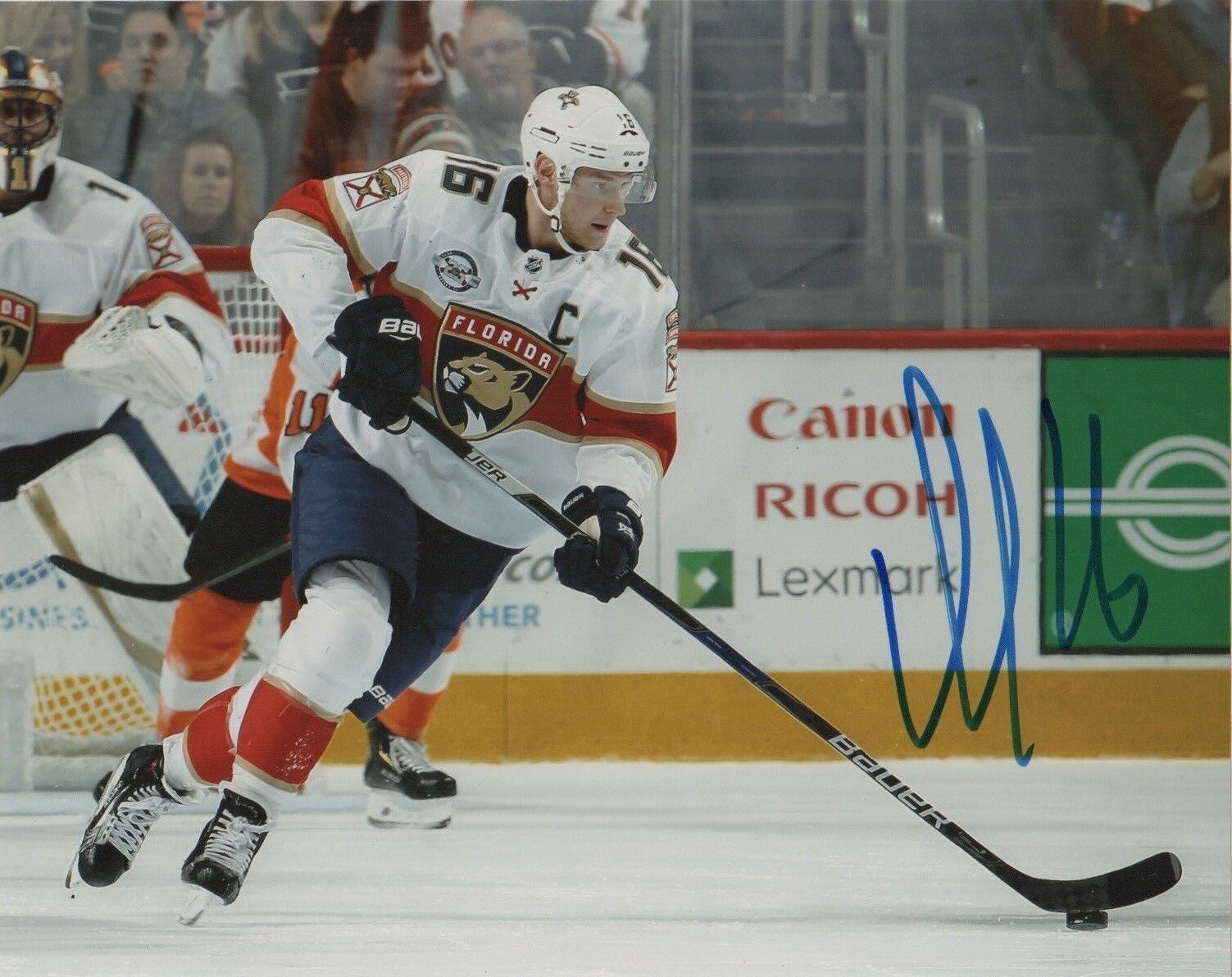 Florida Panthers Aleksander Barkov Signed Autographed 8x10 Photo Poster painting COA #5