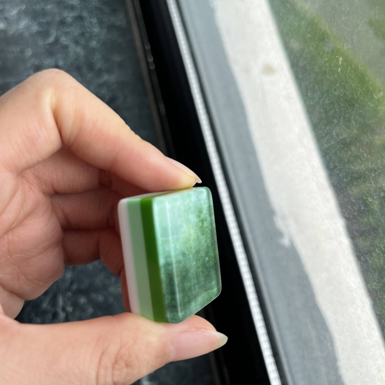 Emerald Mist four-layer tile construction