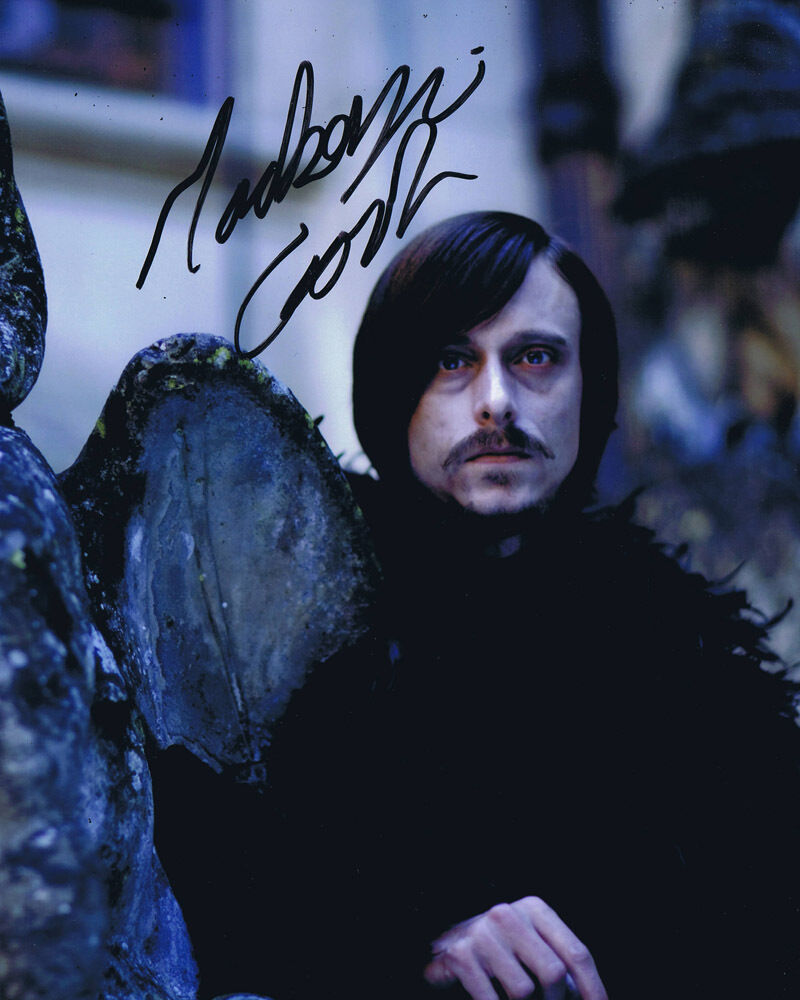 Mackenzie Crook HAND SIGNED Merlin 10x8 Photo Poster painting AFTAL COA