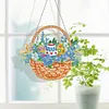 DIY Special Shaped Diamond Painting Easter Egg Bunny Festival Hanging With Lamp String Kit