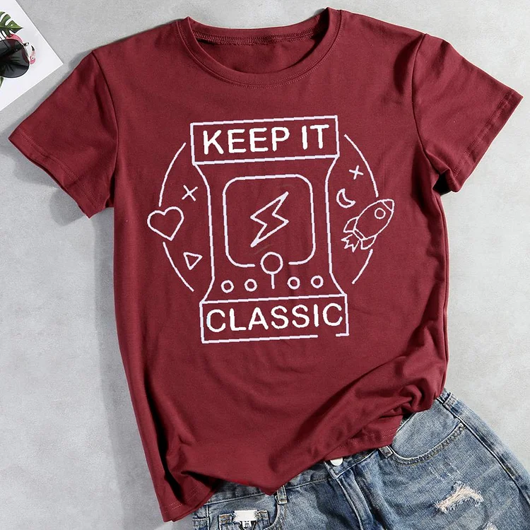 Keep It Classic Round Neck T-shirt