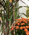 Beaded Fairy Garden Stakes / Home Decor
