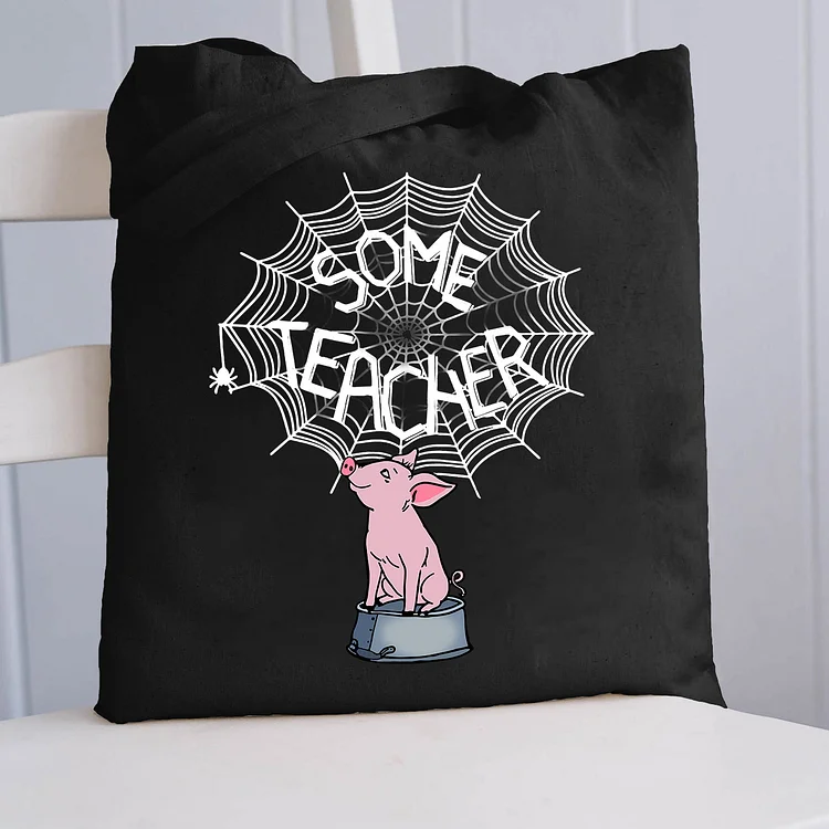 Pupiloves  Some Teacher Tote Bag