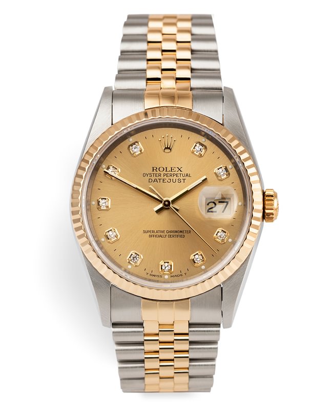 ROLEX 16233 DATEJUST 41 “GOLD AND STEEL” NEW CONDITION