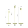 Simple 3PCS Candle Sticks Set Home Wedding Table Decor