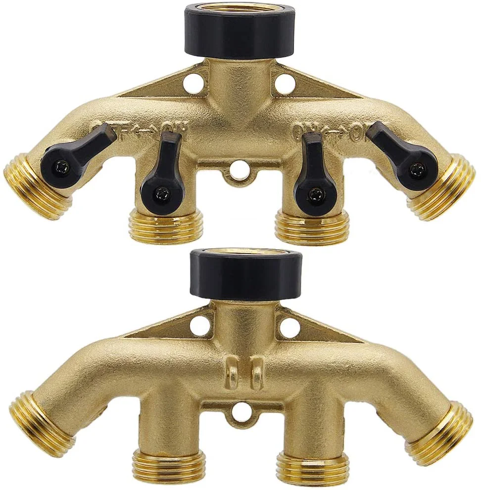 Brass Garden Hose Splitter