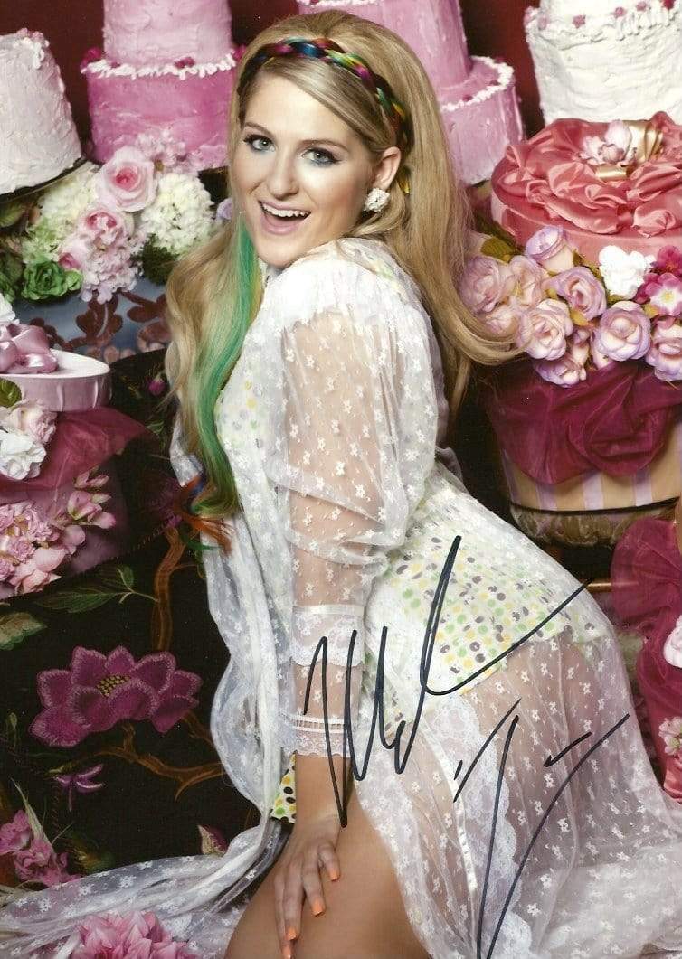 Meghan Trainor SINGER - SONGWRITER autograph, In-Person signed Photo Poster painting