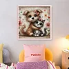 (Multi-Style) Colored Pencil Cat And Dog-11CT Stamped Cross Stitch 45*45cm/17.72*17.72in