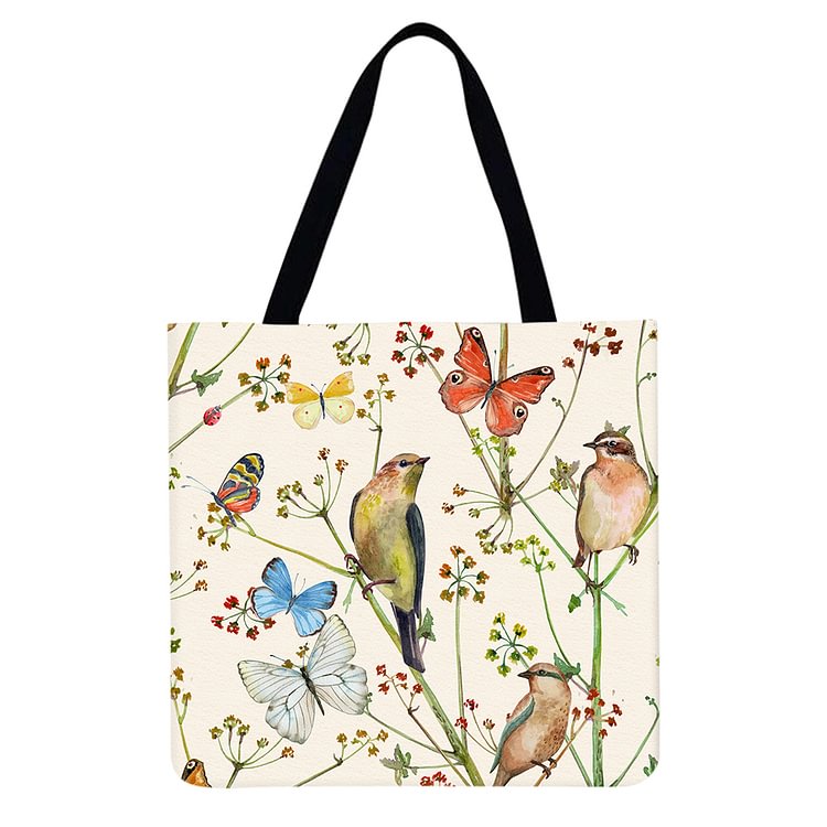 Flowers And Plants - Linen Tote Bag