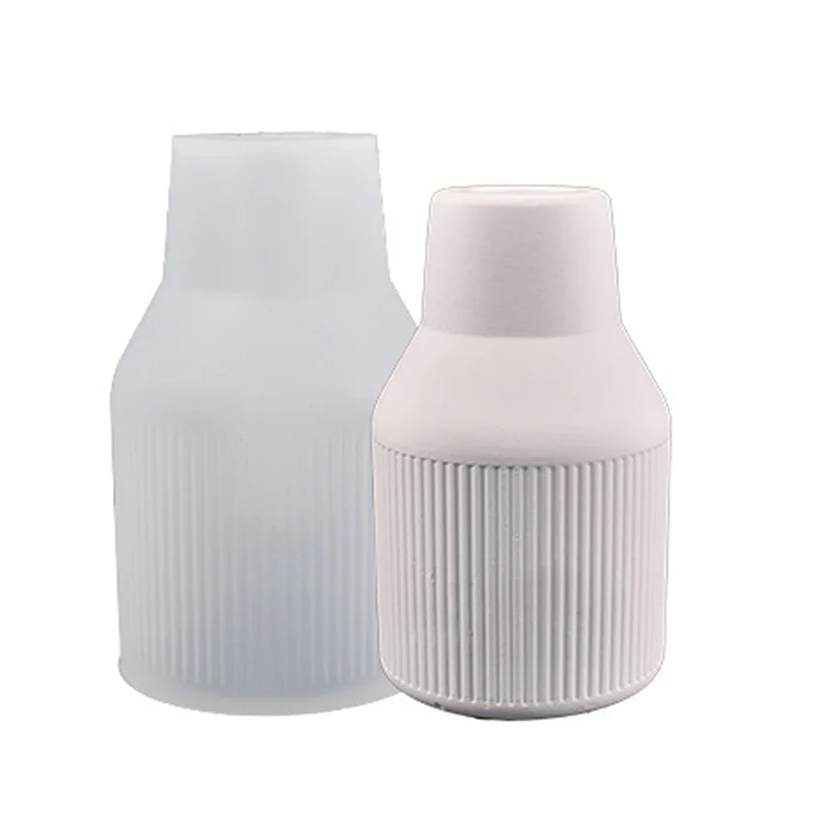 Silicone Vase Mould Reusable DIY Vase Mold (9.7x6cm) gbfke
