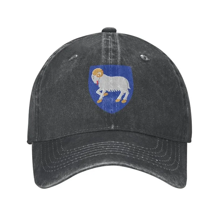 Classic Cotton Coat Of Arms Of The Faroe Islands Baseball Cap Men Women Custom Adjustable Adult Dad Hat Hip Hop