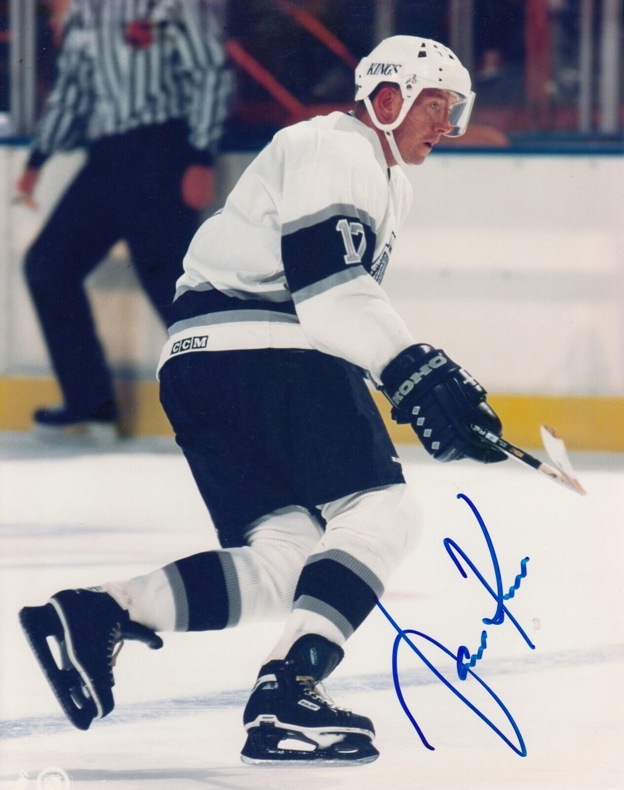 Jari Kurri #0 8x10 Signed Photo Poster painting w/ COA Los Angeles Kings 031019