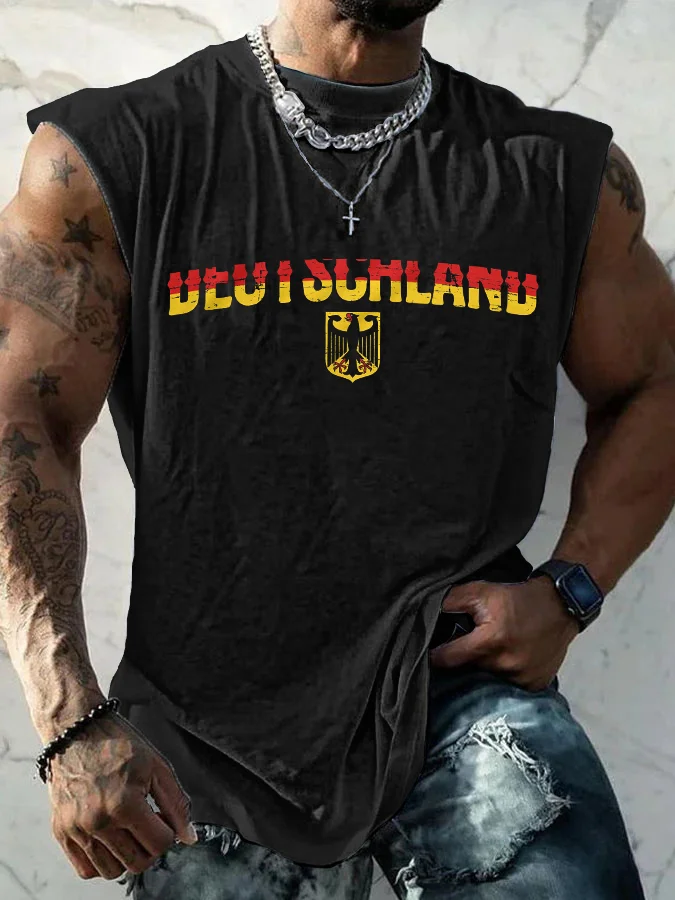 Men's Deutschland Print Vest